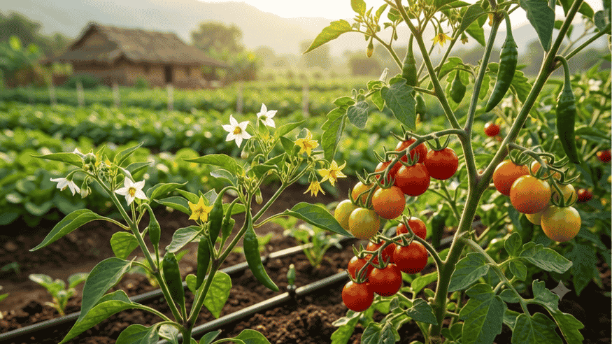 How to Stop Flower Drop in Chilli and Tomato: Complete Prevention & Yield Guide - Octa Organics and Fertilizers Pvt. Ltd.