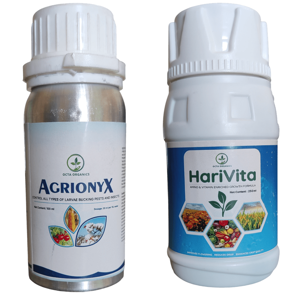 Agrionyx (100ML) + HariVita (100ML) Combo - Octa Organics and Fertilizers Pvt. Ltd.