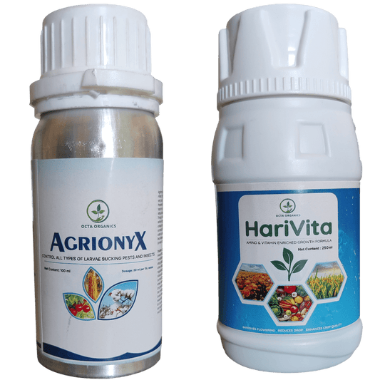 Agrionyx (100ML) + HariVita (100ML) Combo - Octa Organics and Fertilizers Pvt. Ltd.