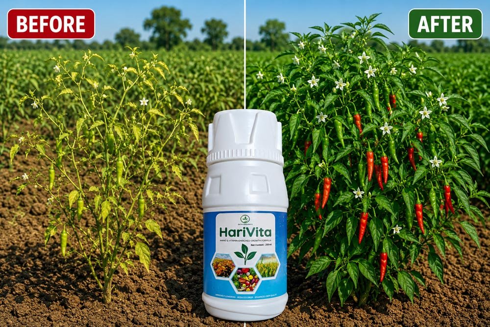 HariVita – Amino & Vitamin Enriched Growth Formula - Octa Organics and Fertilizers Pvt. Ltd.