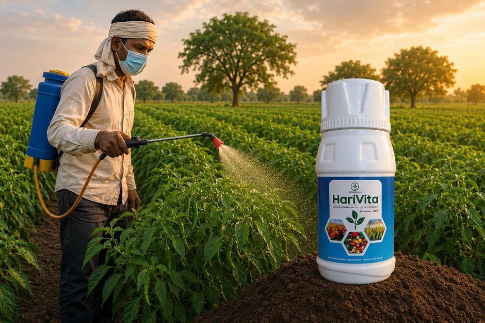 HariVita – Amino & Vitamin Enriched Growth Formula - Octa Organics and Fertilizers Pvt. Ltd.
