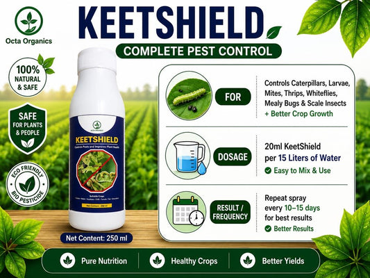 KeetShield – Kills Larvae and Caterpillars - Octa Organics and Fertilizers Pvt. Ltd.