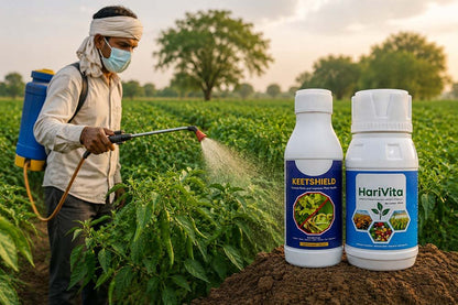 KeetShield (100ML) + HariVita (100ML) Combo - Octa Organics and Fertilizers Pvt. Ltd.