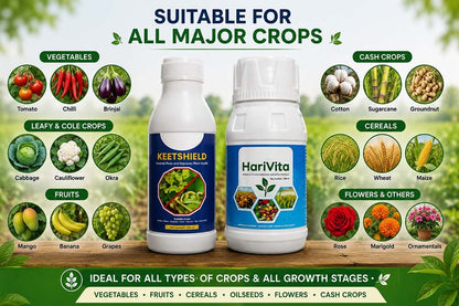 KeetShield (100ML) + HariVita (100ML) Combo - Octa Organics and Fertilizers Pvt. Ltd.