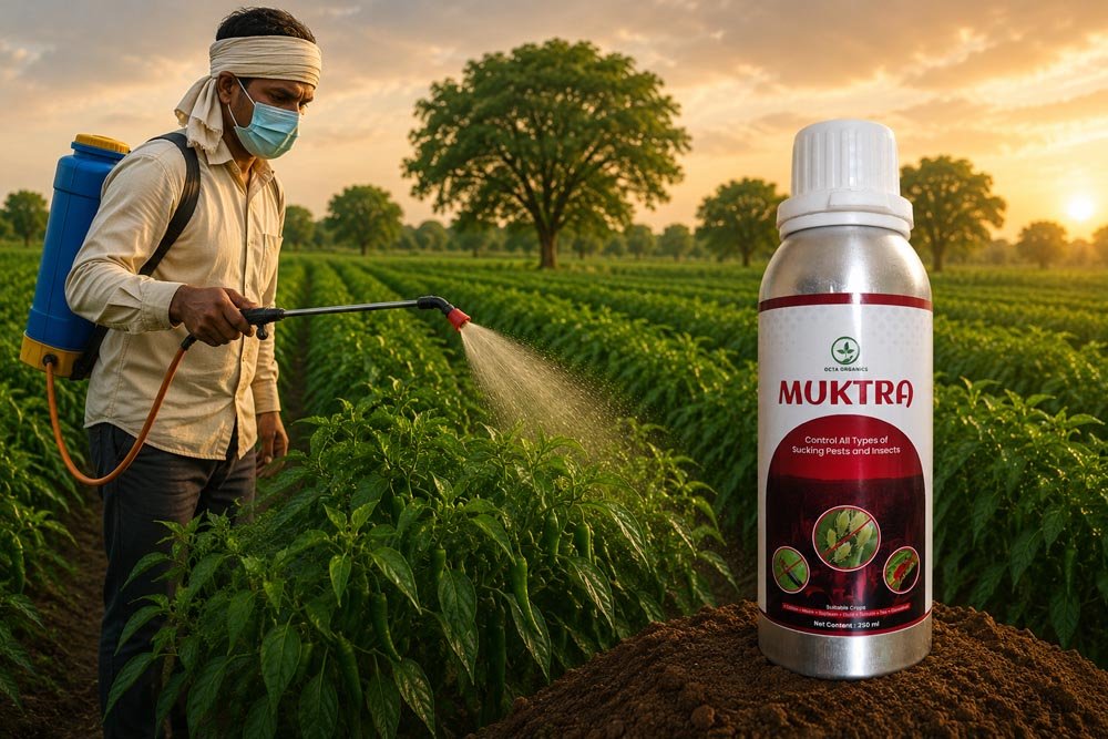 Muktra – Kills Whiteflies, Mites and Sucking Pests - Octa Organics and Fertilizers Pvt. Ltd.